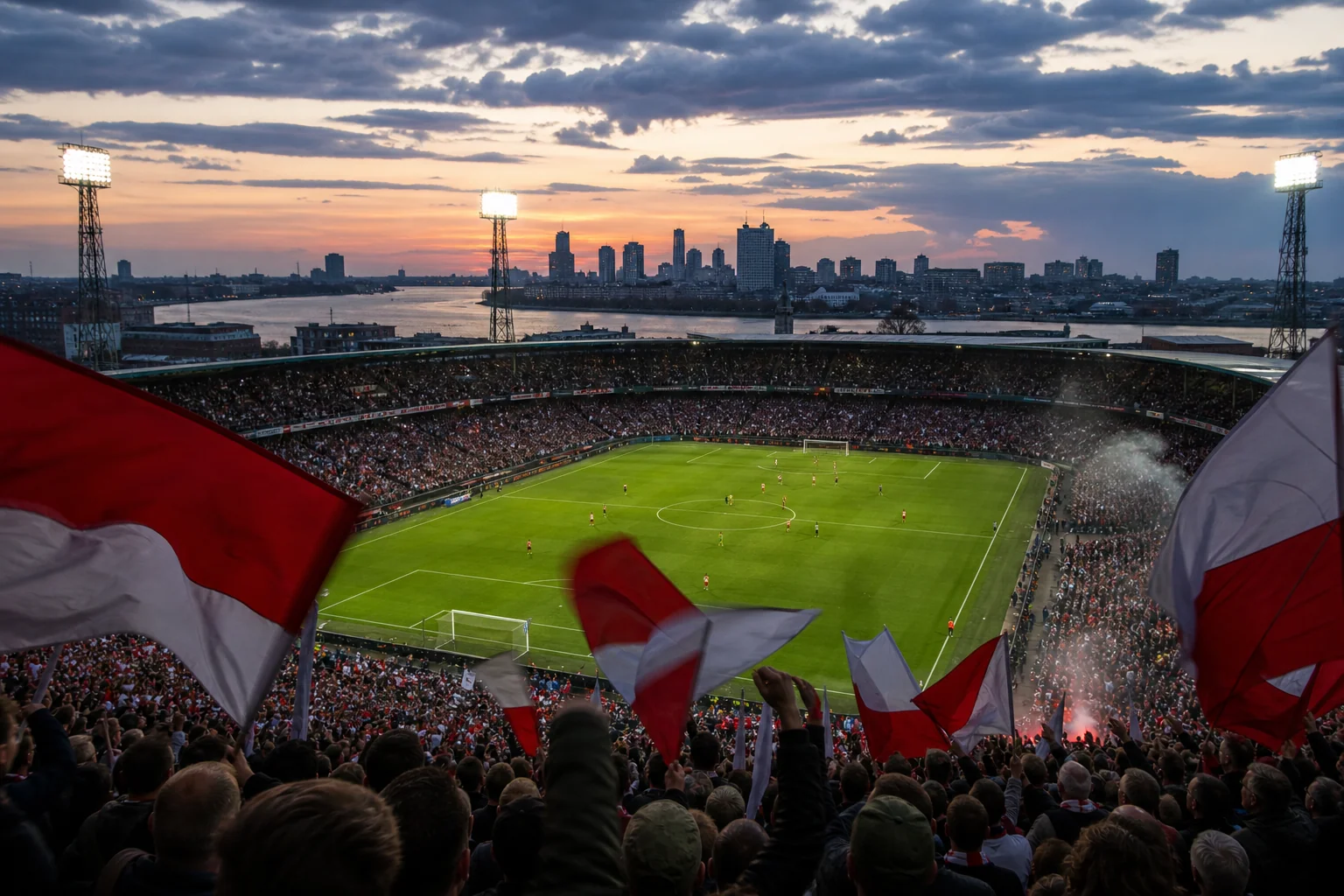 Feyenoord tegen Ajax